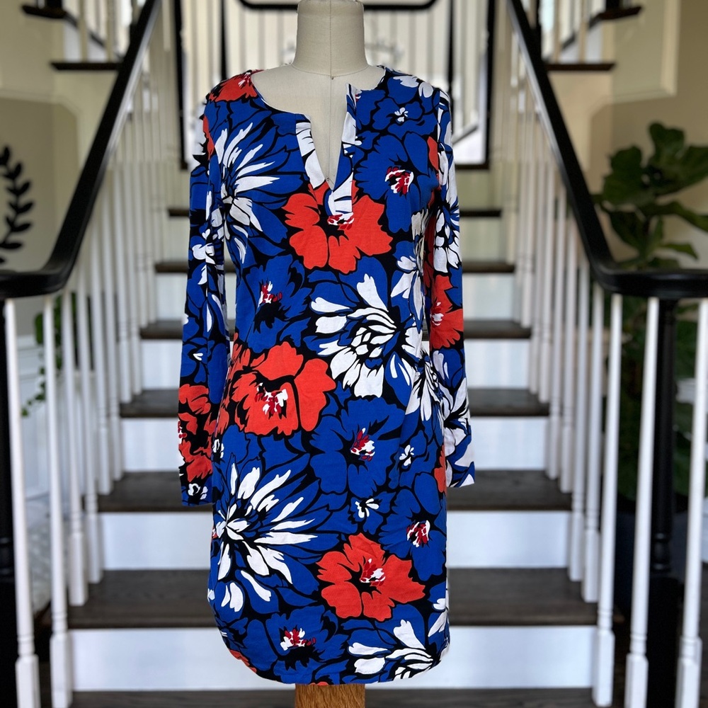 Diane von Furstenberg floral dress, size 6